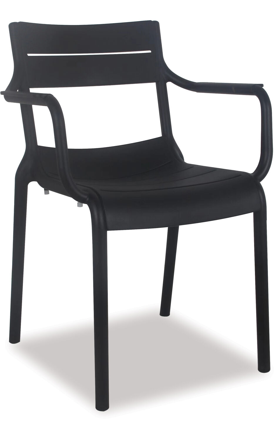 Alfresco Villa Outdoor Dining Chair – Gun Metal