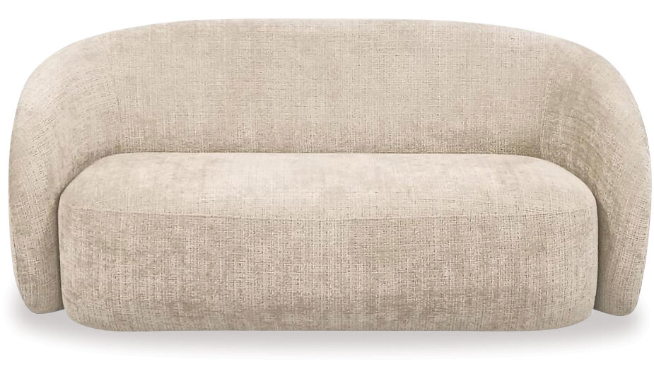 Lodi 2.5 Seater Sofa – Juto Beige Fabric