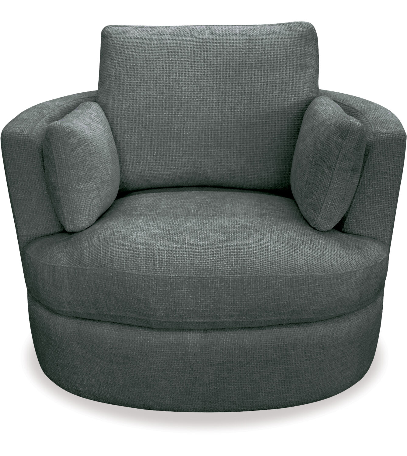 Cuddle Swivel Chair – Water Green Fabric