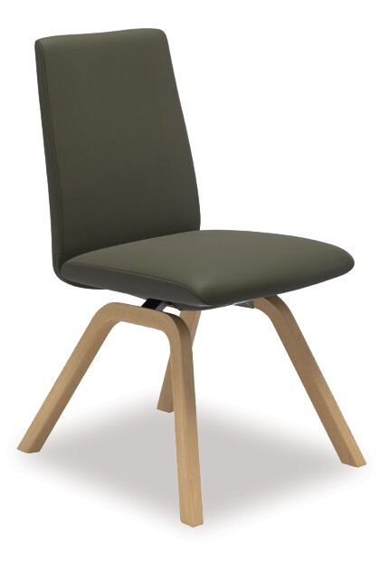Stressless® Dining Chair - Laurel Low Back Oak D200 Leg