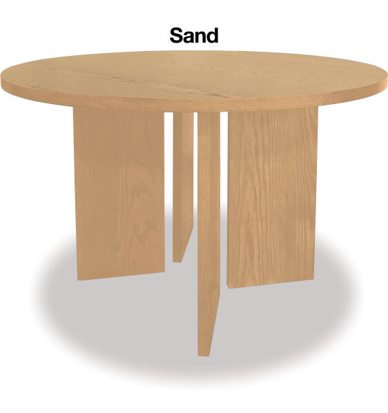 Connect Round Dining Table - Plinth Base 