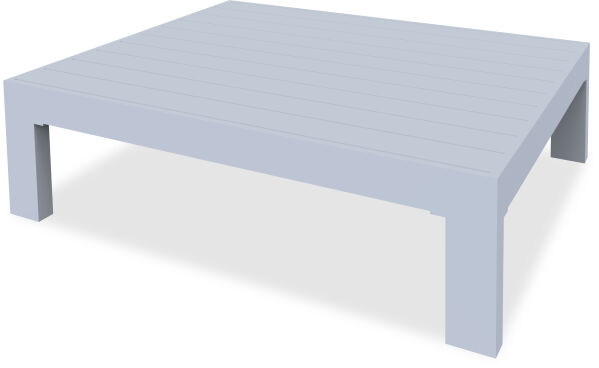 Palm Cove 4-pce Outdoor Modular Lounge Suite - Large