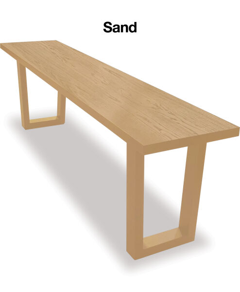 Connect 1600 Bench Seat - Osaka Base