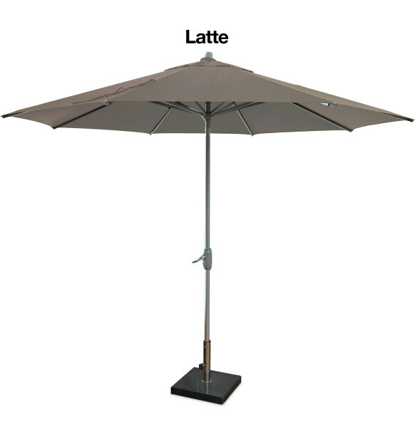 Cabo 3m Round Outdoor Sun Umbrella - 4 Colours