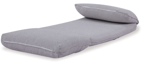 Matakana Single Sofa Bed Chair – Sahara Grey Fabric
