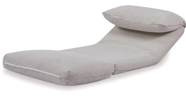 Matakana Single Sofa Bed Chair – Sahara Biscuit Fabric