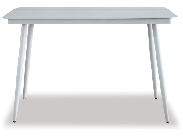 Olbia 1500 Oblong Outdoor Bar Table &ndash; White