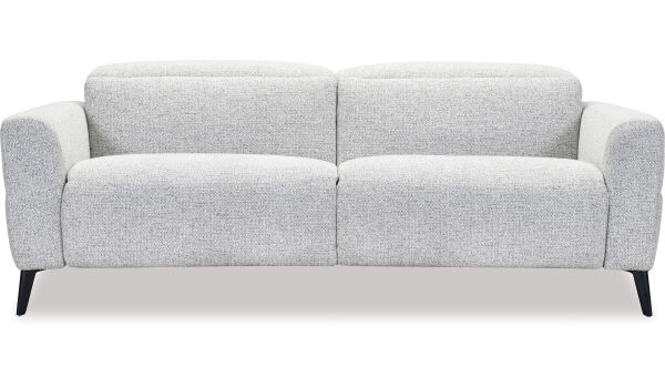 Nina 2.5 Seater Recliner Sofa &ndash; Pepper Fabric