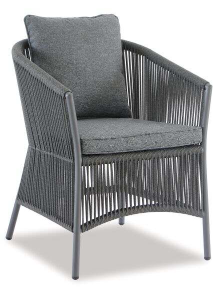 Omaha Gun Metal Grey Outdoor Chair