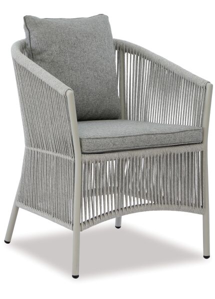 Omaha Pearl Grey Outdoor Chair