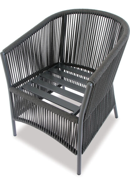 Omaha Gun Metal Grey Outdoor Chair