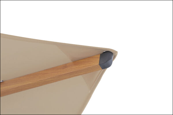 Coast 3.5m Round Outdoor Sun Umbrella - Cocoa