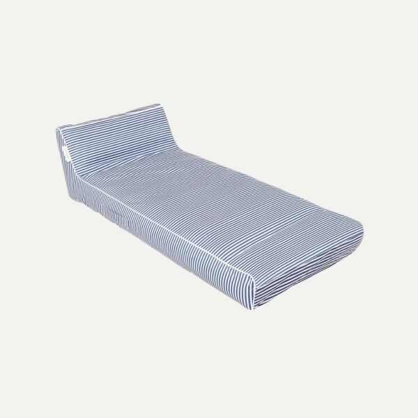 Luxe Lie-On Lounger - Le Weekend Navy