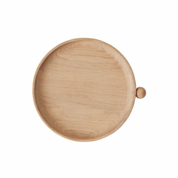 Wooden Circle Tray - Natural Large