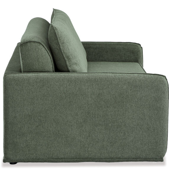 Rosa Double Sofa Bed – Moss Green Fabric