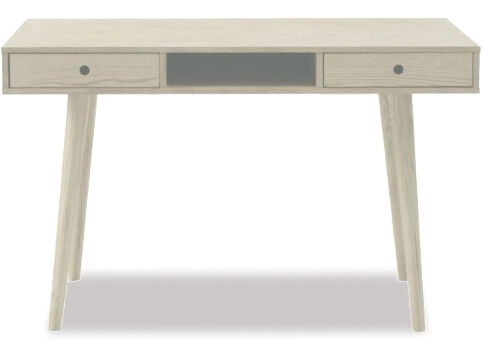 Casola Desk &ndash; Whitewash - Danske Mobler Furniture