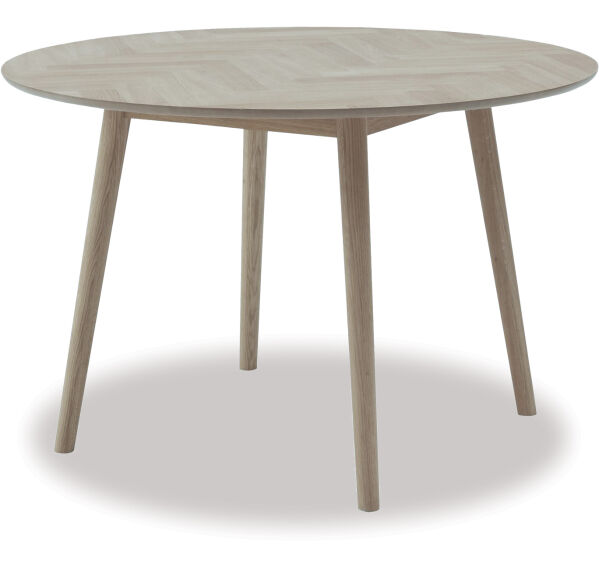 Casola Round Dining Table &ndash; Grey Wash