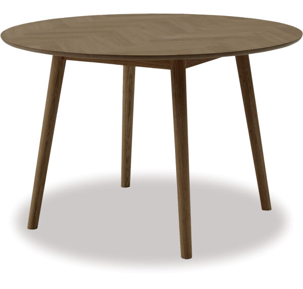 Casola Round Dining Table &ndash; Mocha - Danske Mobler Furniture