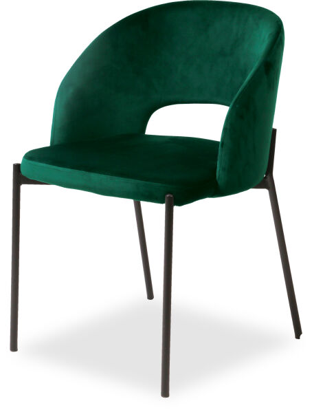 Alice Dining Chair – Green Velvet Fabric