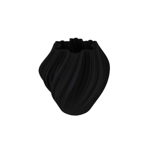 Amelie Black Ceramic Vase - Small