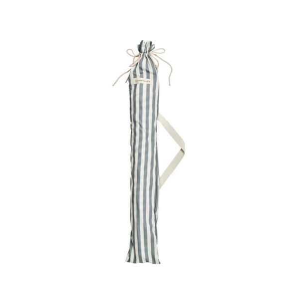 Luxe Beach Umbrella - Seagrass Stripe