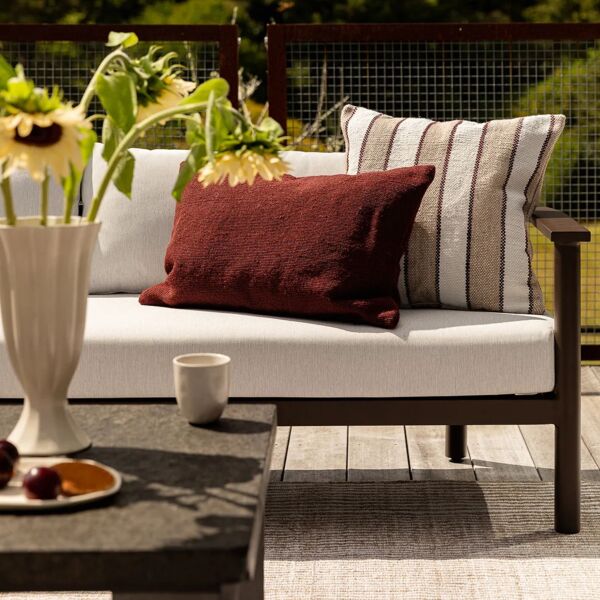 Tidal Terracotta Outdoor Cushion 