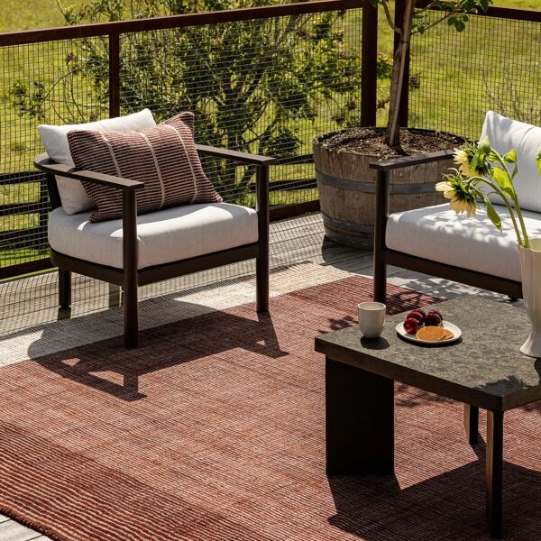 Shore Claret Outdoor Cushion 