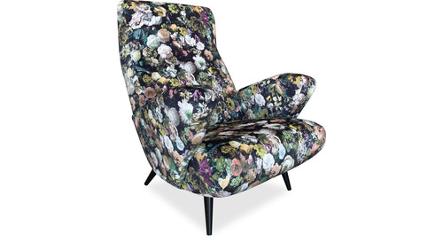 Ken Armchair / Occasional &ndash; Flowerbomb Violet