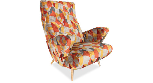 Ken Armchair / Occasional &ndash; Picasso Amarillo