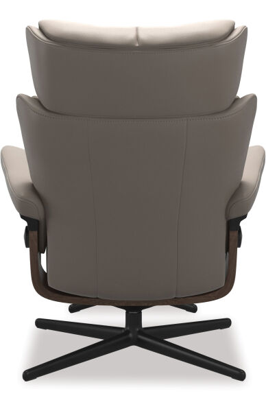 Stressless® Magic Medium Recliner – Dark Muskat, Cross Base