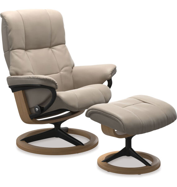 Stressless&reg; Mayfair Large Leather Recliner - Signature Base