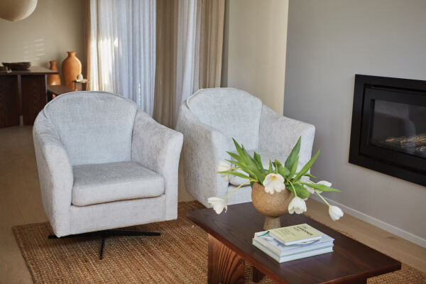 Ralph Swivel Armchair / Occasional Chair 