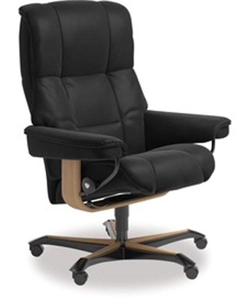 Stressless® Mayfair Leather Home Office Chair