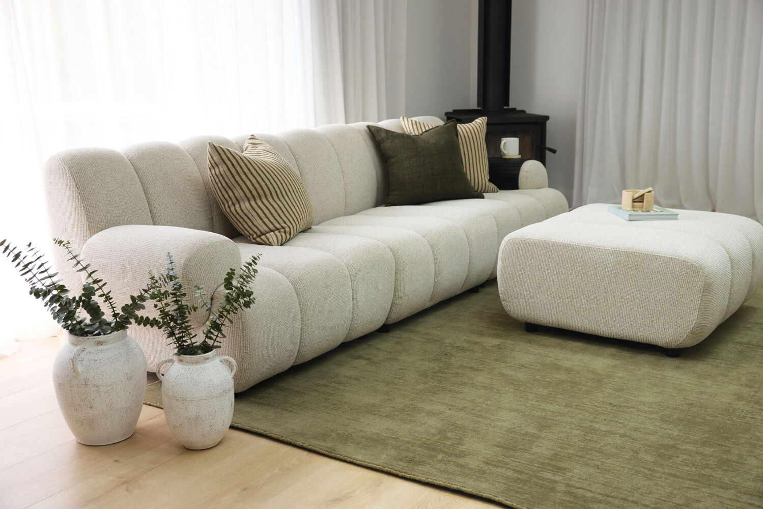 Harmony 4 piece Lounge Suite - Light 